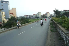 Dự án gần 3.000 tỷ đồng xây khu chức năng đô thị hai bên tuyến đường từ đê Ngọc Thụy đi Khu đô thị mới Thượng Thanh (Hà Nội) có quy mô hơn 380 nghìn m2. Ảnh: Lê Tiên