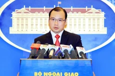 Người Phát ngôn Bộ Ngoại giao Lê Hải Bình. (Ảnh: An Đăng/TTXVN)
