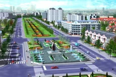 Phối cảnh Dự án đường trục Nam Hà Tây trong khu đô thị Thanh Hà Cienco 5