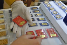 Giá vàng trong nước tiếp tục tăng sáng nay. Ảnh: Lệ Chi.