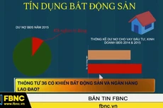Thông tư 36 có khiến bất động sản và ngân hàng lao đao?