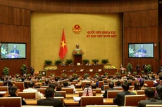 Theo báo cáo của Chính phủ, dự kiến, tốc độ tăng trưởng kinh tế bình quân trong 5 năm tới đạt 6,5 - 7%/năm. Ảnh: Lê Tiên