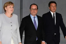 Italy, Đức, Pháp nhóm họp thảo luận về tương lai EU hậu Brexit