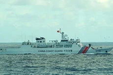 Nhật Bản tố Trung Quốc đưa tàu hải cảnh xâm phạm trái phép vùng biển gần Senkaku. Ảnh minh họa: Straits Times.