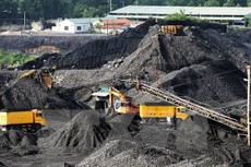 Khai thác than. (Ảnh: Trọng Đạt/TTXVN)