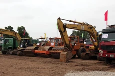 Khả năng huy động thiết bị thi công thực tế là một trong những tiêu chí quan trọng để đánh giá năng lực nhà thầu xây lắp. Ảnh: Anh Minh