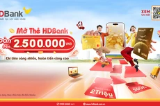 Đón đại lễ 50 năm thống nhất đất nước, HDBank hoàn tiền hơn 5 triệu đồng cho chủ thẻ tín dụng