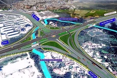 Phối cảnh nút giao Mỹ Thủy