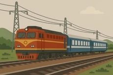 Tuyến đường sắt Lào Cai-Hà Nội-Hải Phòng sẽ là hành lang có nhu cầu vận tải hành khách, hàng hóa lớn thứ 2 của cả nước - Ảnh minh họa: TL