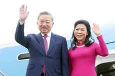 Tổng Bí thư Tô Lâm và Phu nhân