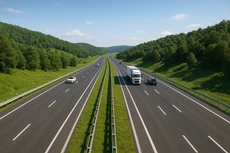 Phối cảnh minh họa cao tốc Bảo Lộc - Liên Khương. Ảnh: TL