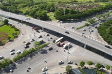 Khu vực nút giao Cổ Linh-Đàm Quang Trung (quận Long Biên, Hà Nội) sắp được làm hầm chui.