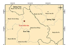 Trận động đất có độ lớn 2.5 xảy ra tại vị trí có tọa độ (14.865 độ vĩ Bắc, 108.168 độ kinh Đông) vào 08 giờ 59 phút 54 giây (giờ Hà Nội) ngày 7/2