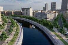 Phối cảnh rạch Xuyên Tâm sau khi dự án cải tạo hoàn thành