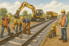 Khởi công đường sắt Lào Cai - Hà Nội - Hải Phòng ngày 19/12. Ảnh minh họa: TL