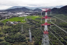 Đường dây 500kV Vĩnh Tân – Tân Uyên. Ảnh: NPT