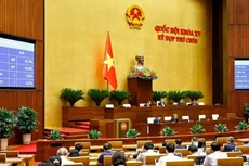 Quốc hội biểu quyết thông qua các dự án luật tại Kỳ họp thứ 9
