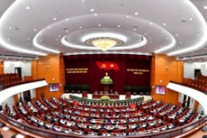  Hội nghị lần thứ 11 Ban Chấp hành Trung ương Đảng khóa XIII. Ảnh: TTXVN