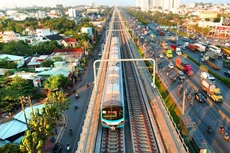 Tuyến metro số 1 Bến Thành - Suối Tiên sẽ được khánh thành vào ngày 9/3