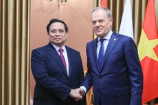 Thủ tướng Phạm Minh Chính hội đàm với Thủ tướng Ba Lan Donald Tusk