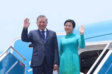 Tổng Bí thư Tô Lâm và Phu nhân rời Hà Nội, lên đường thăm cấp Nhà nước Kazakhstan, Azerbaijan, Belarus và thăm chính thức Liên bang Nga. Ảnh: TTXVN