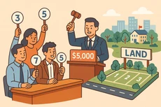 Sắp đấu giá 66 thửa đất huyện Ứng Hòa, giá khởi điểm từ 7,7 triệu đồng/m2. Ảnh minh họa: Tường Lâm