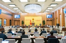 Một phiên họp của Ủy ban Thường vụ Quốc hội