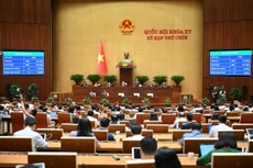 Cùng với việc xem xét các dự án luật, trong ngày 17/6, Quốc hội tiến hành thảo luận ở hội trường tình hình thực hiện kế hoạch phát triển kinh tế - xã hội và ngân sách nhà nước 