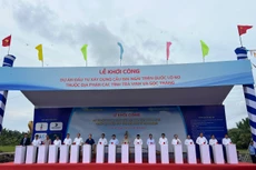 Thủ tướng Chính phủ Phạm Minh Chính phát lệnh khởi công cầu Đại Ngãi