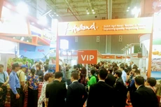 Triển lãm lần này thu hút 600 gian hàng của 450 doanh nghiệp trong và ngoài nước. Ảnh: N.N