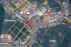 Dự án Cầu Tây Đô thuộc huyện Phong Điền