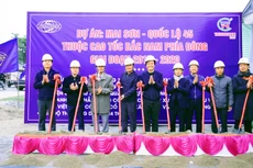 Liên danh Vinaconex - Trung Nam E& C cam kết thi công Gói thầu XL - 14 thuộc Dự án cao tốc Mai Sơn - Quốc lộ 45 đảm báo an toàn, chất lượng, tiến độ