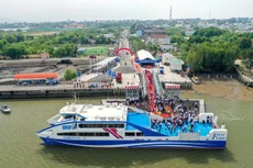 Huyện Cần Giờ có tuyến phà biển kết nối trực tiếp với Vũng Tàu