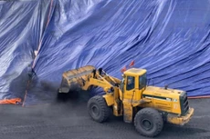 Kho chứa than của Công ty Tuyển than Hòn Gai 