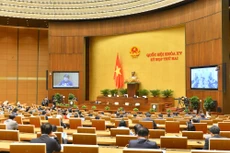 Toàn cảnh phiên họp của Quốc hội chiều 22/10