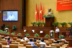 Trưởng Ban Tuyên giáo Trung ương Nguyễn Trọng Nghĩa phát biểu kết luận Hội nghị. Ảnh: VGP