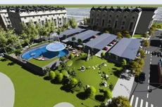 Dự án Đầu tư xây dựng tổ hợp khu dịch vụ thương mại và nhà phố trên địa bàn thị trấn Như Quỳnh có diện tích đất khoảng 3,6 ha. Ảnh chỉ mang tính minh họa. Nguồn Internet