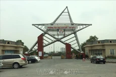 Đại học Sao Đỏ, nơi làm điểm cách ly tập trung có công suất 500 giường. Ảnh: TTXVN