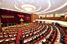 CHÙM ẢNH: Khai mạc Hội nghị Trung ương 2 (khóa XIII)