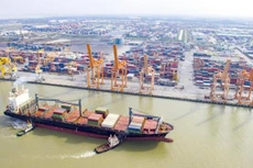 Khu bến cảng Lạch Huyện thuộc cảng biển Hải Phòng 