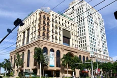 Trung tâm tiệc cưới Crystal Palace là tài sản bảo đảm trong khoản nợ đang được BIDV rao bán. Ảnh: K.H.