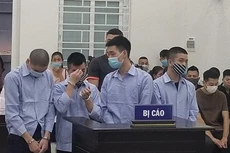 Các bị cáo trong vụ án Cướp tài sản đưa ra xét xử mới đây