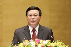 Ông Nguyễn Xuân Thắng - Ủy viên Bộ Chính trị, Giám đốc Học viện Chính trị quốc gia Hồ Chí Minh, Chủ tịch Hội đồng Lý luận Trung ương. Ảnh: TTXVN