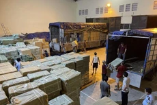 Kho hàng giả do người Trung Quốc làm chủ.