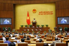 Chiều ngày 8/4, Kỳ họp thứ 11, Quốc hội khóa XIV sẽ bế mạc. Ảnh:TTXVN