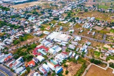 Khu phố chợ tại thị xã Điện Bàn, tỉnh Quảng Nam.