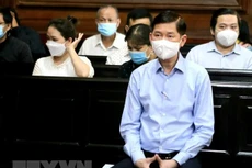 Bị cáo Trần Vĩnh Tuyến, nguyên Phó Chủ tịch UBND Thành phố Hồ Chí Minh. Ảnh: TTXVN