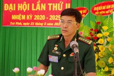 Tỉnh ủy viên, Bí thư Đảng ủy, Chính ủy BĐBP tỉnh Trà Vinh Đỗ Hữu Lộc. Ảnh: Báo Biên phòng