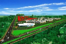 Phối cảnh phân khu 1 của khu dân cư, khu tái định cư Lộc An – Bình Sơn huyện Long Thành.