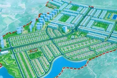 Phối cảnh Dự án Khu đô thị mới Thanh Minh, thị xã Phú Thọ